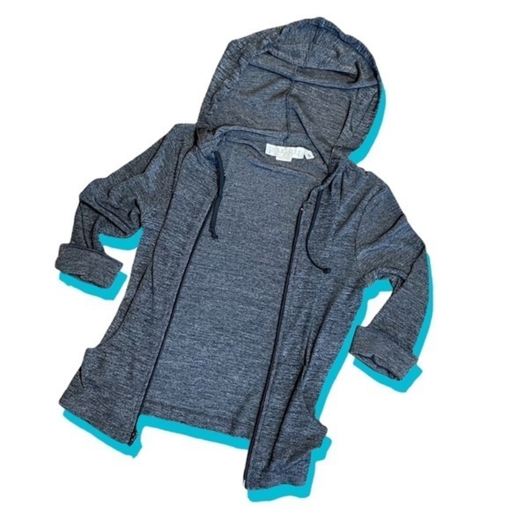 Charlotte Russe Y2K Lightweight Zip Up Hoodie